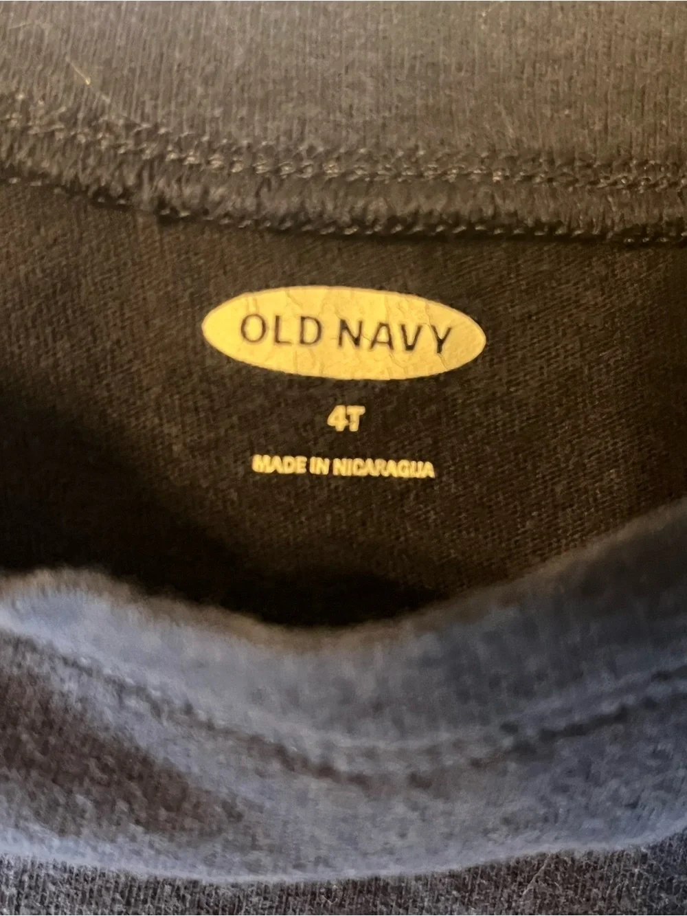 Old Navy Navy Long Sleeve Tee for Kids